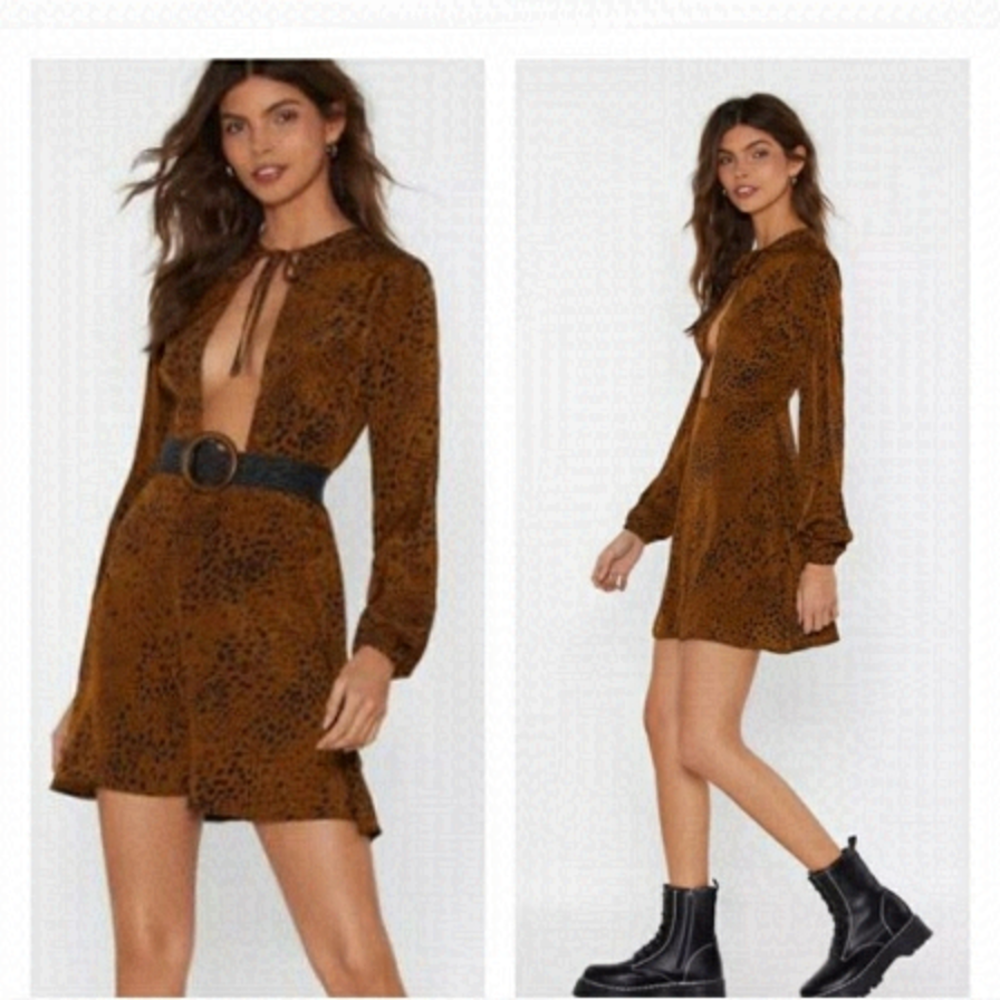 NASTY Gal Wild Wild Life Cheetah Dress